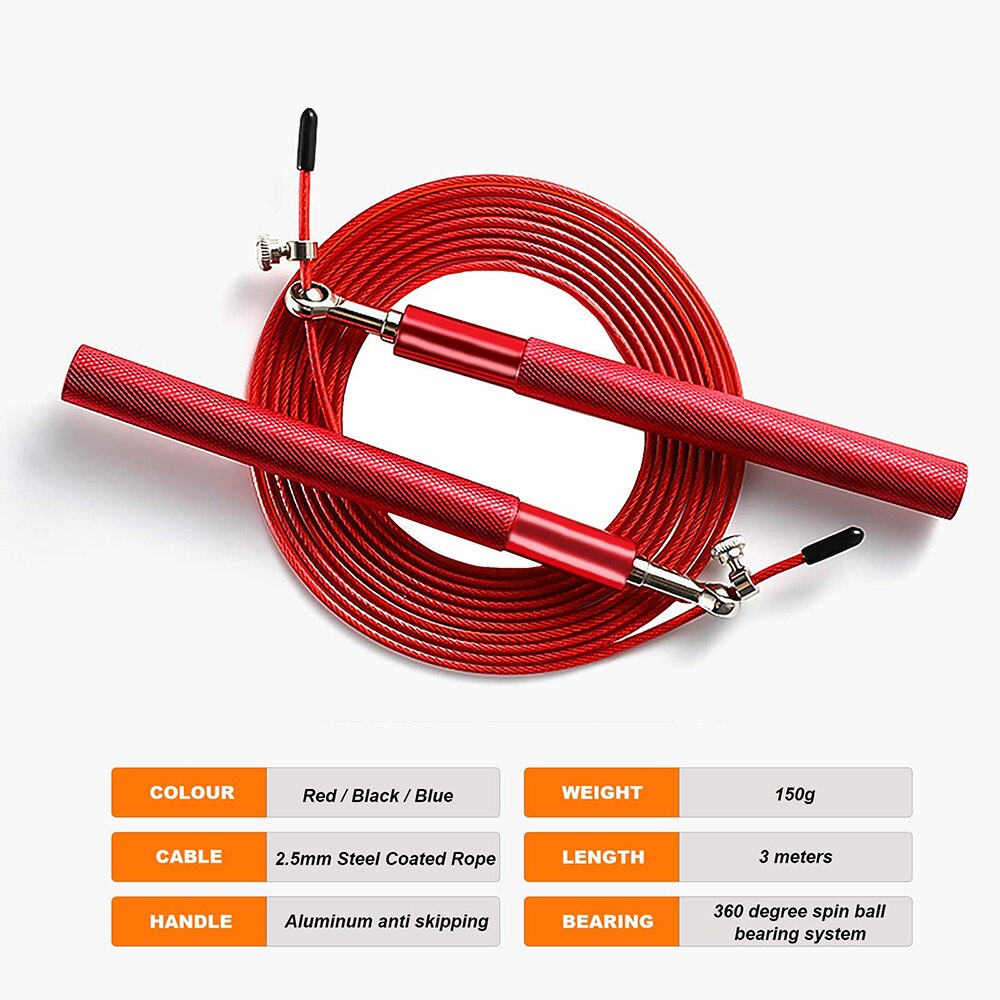 Skakanka Crossfit Speed Jump Rope 360°