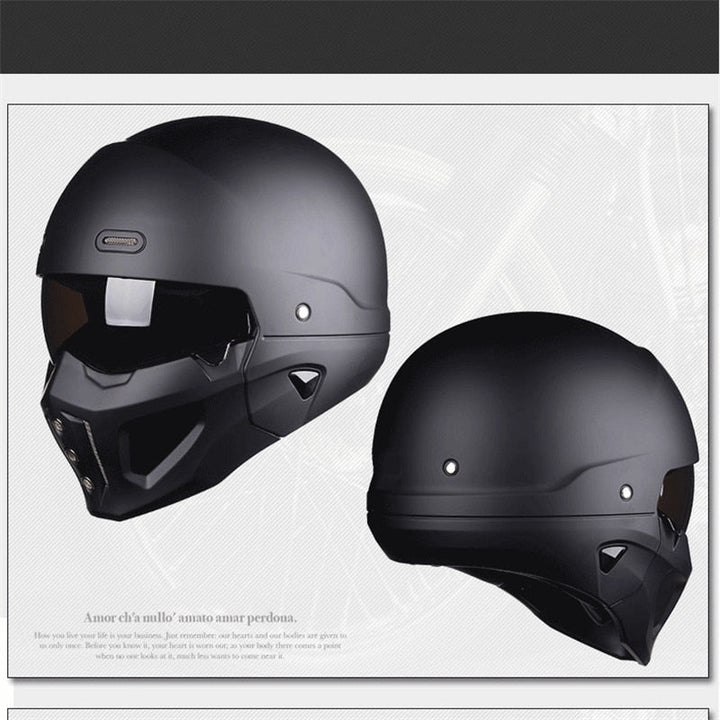 VIvolux | Mystic Rider zdejmowany kask pełno-twarzowy