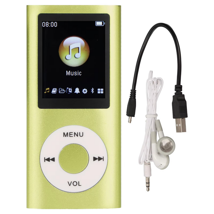 Kompaktowy odtwarzacz MP3 z wysokiej rozdzielczości wyświetlaczem LCD 1,8 cala.