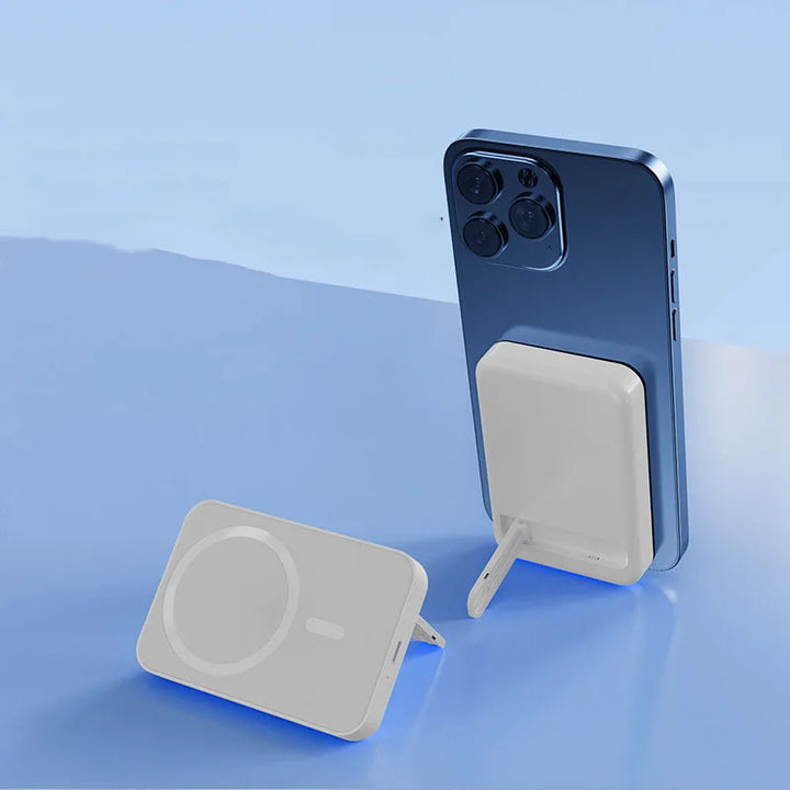 Magnetyczna bezprzewodowa powerbank z podstawą