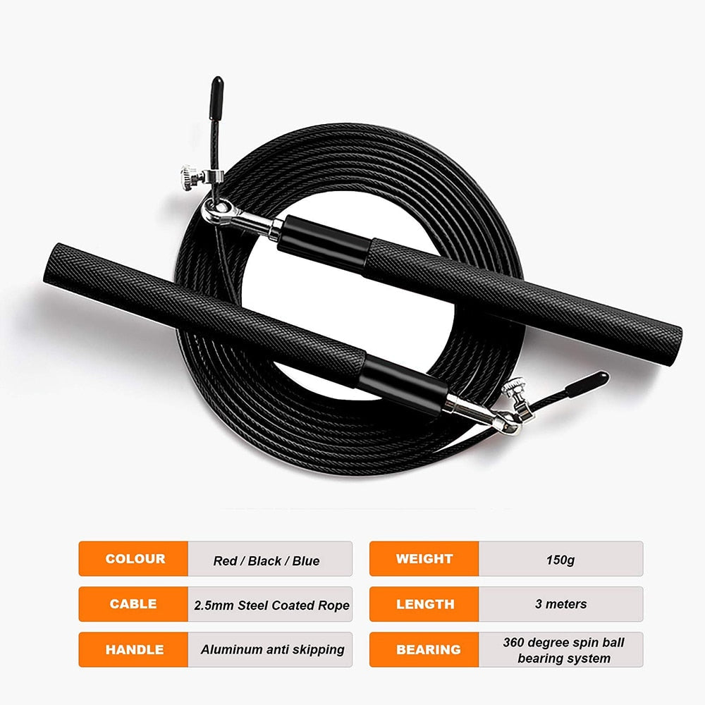 Skakanka Crossfit Speed Jump Rope 360°