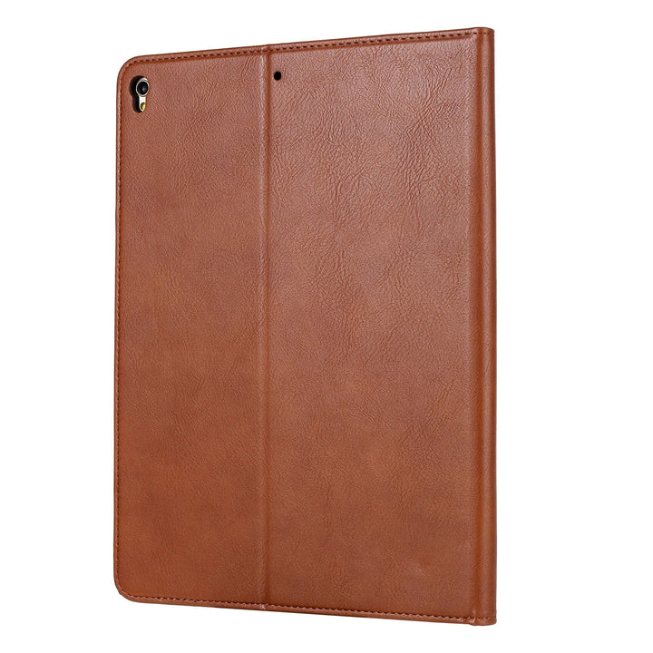 Skórzana etui Flip dla iPad 9,7 (2017-2018), 10,2 (7. / 8. Gen), Air 2/3/4, Pro 9,7/10,5/11 - Wodoodporna, Wstrząsoodporna, Biznesowa etui na tablet