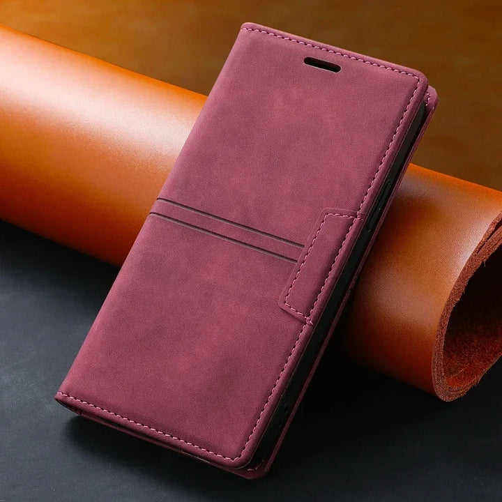 Sandsberg | Etui skórzane do Google Pixel | Magnetyczne etui z funkcją ochrony