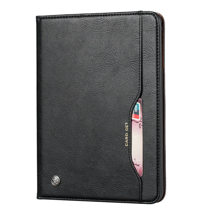 Skórzana etui Flip dla iPad 9,7 (2017-2018), 10,2 (7. / 8. Gen), Air 2/3/4, Pro 9,7/10,5/11 - Wodoodporna, Wstrząsoodporna, Biznesowa etui na tablet