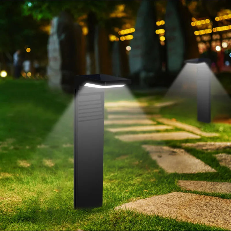Wodoodporna lampa solarna LED do ogrodu