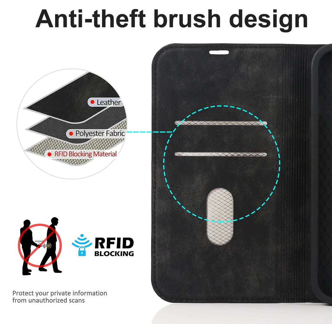 Etui Sandsberg Wallet MagSafe do ładowania bezprzewodowego - iPhone