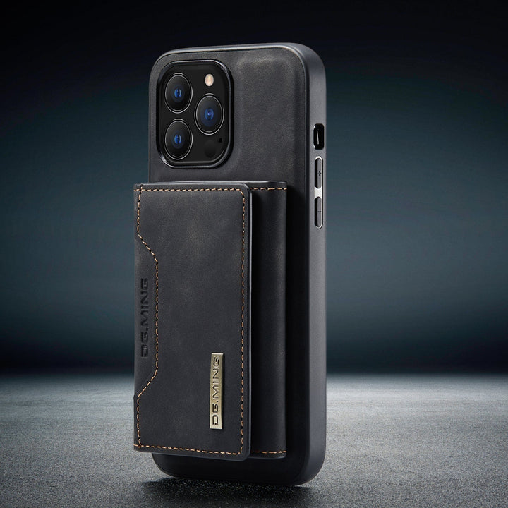 Etui skórzane 2 w 1 z odpinaną portmonetką dla iPhone&