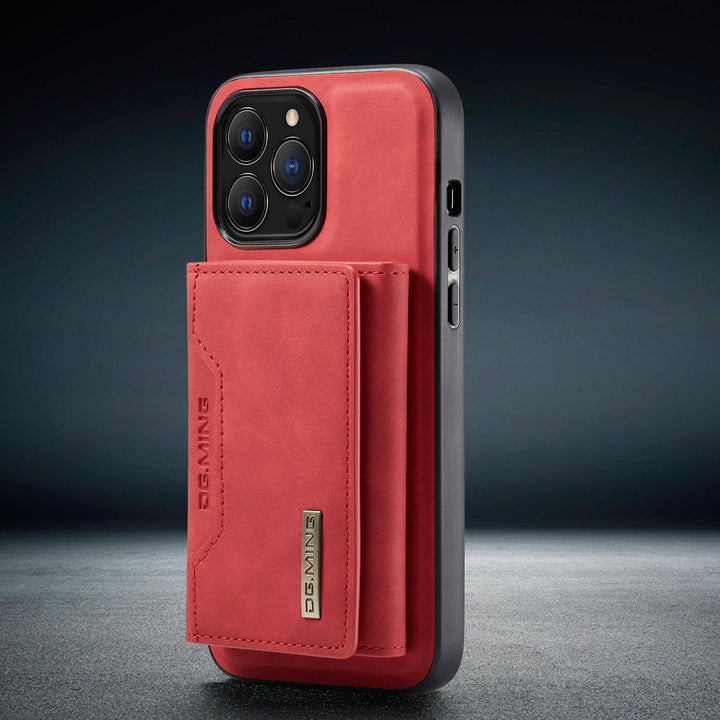 Etui skórzane 2 w 1 z odpinaną portmonetką dla iPhone&