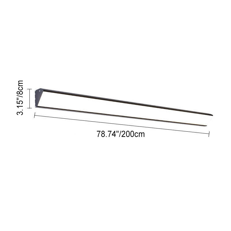 Nowoczesne zewnętrzne lampy ścienne LED z aluminium i akrylu | Karnz