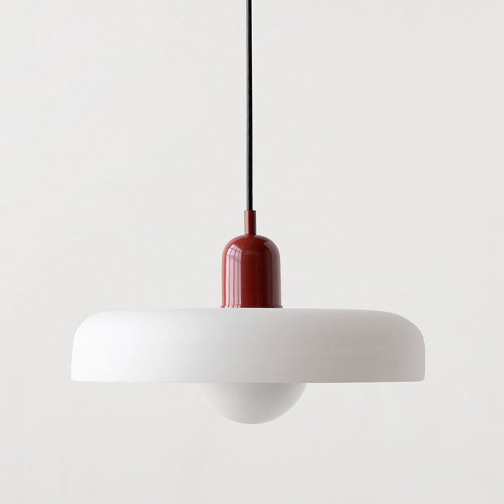 Kolorowa lampa wisząca w stylu Bauhaus - StiloGlas | Karnz