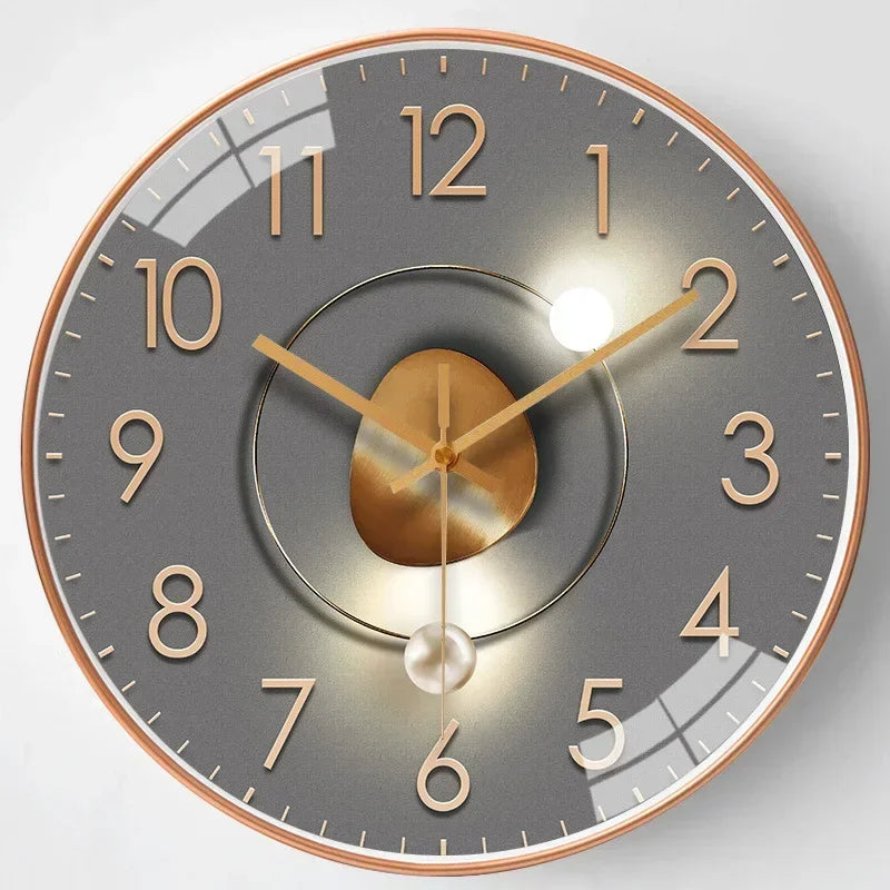 Karnz | SilentTime – Cyfrowy zegar ścienny w klasycznym stylu