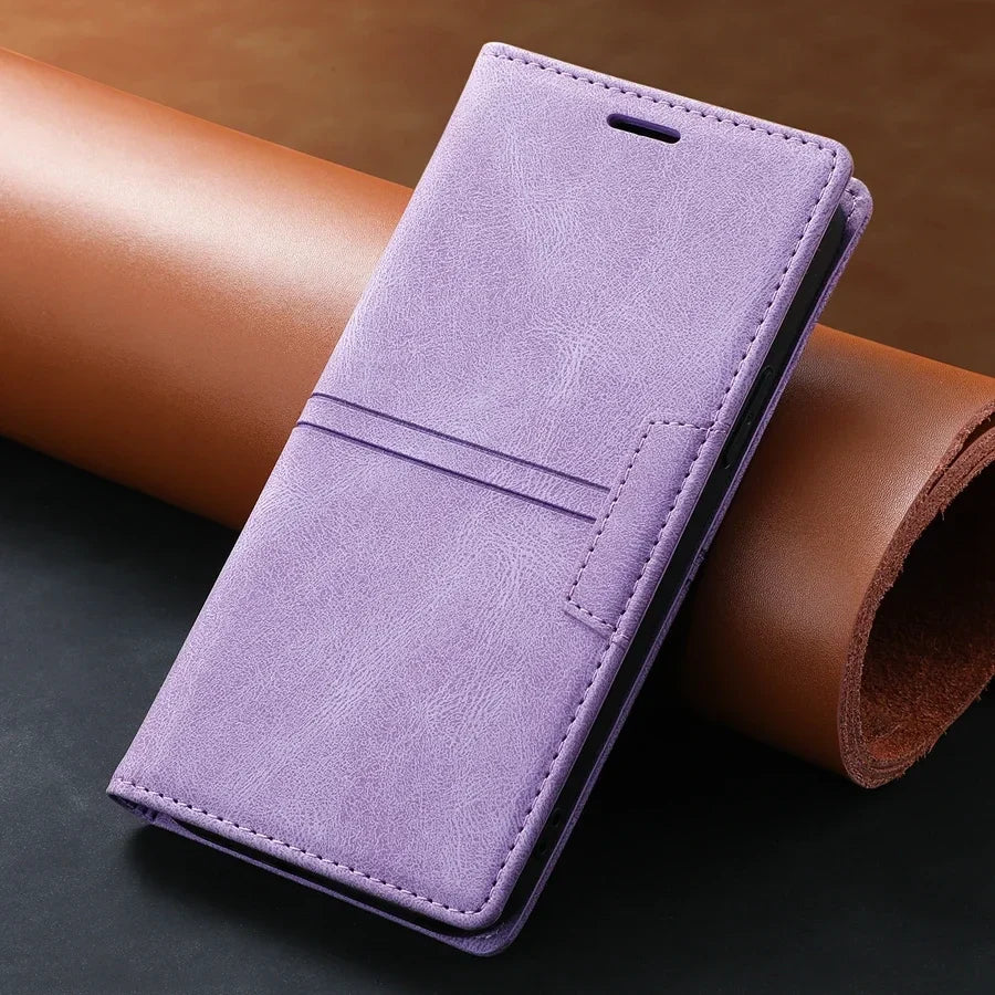 Sandsberg | Etui skórzane do Google Pixel | Magnetyczne etui z funkcją ochrony