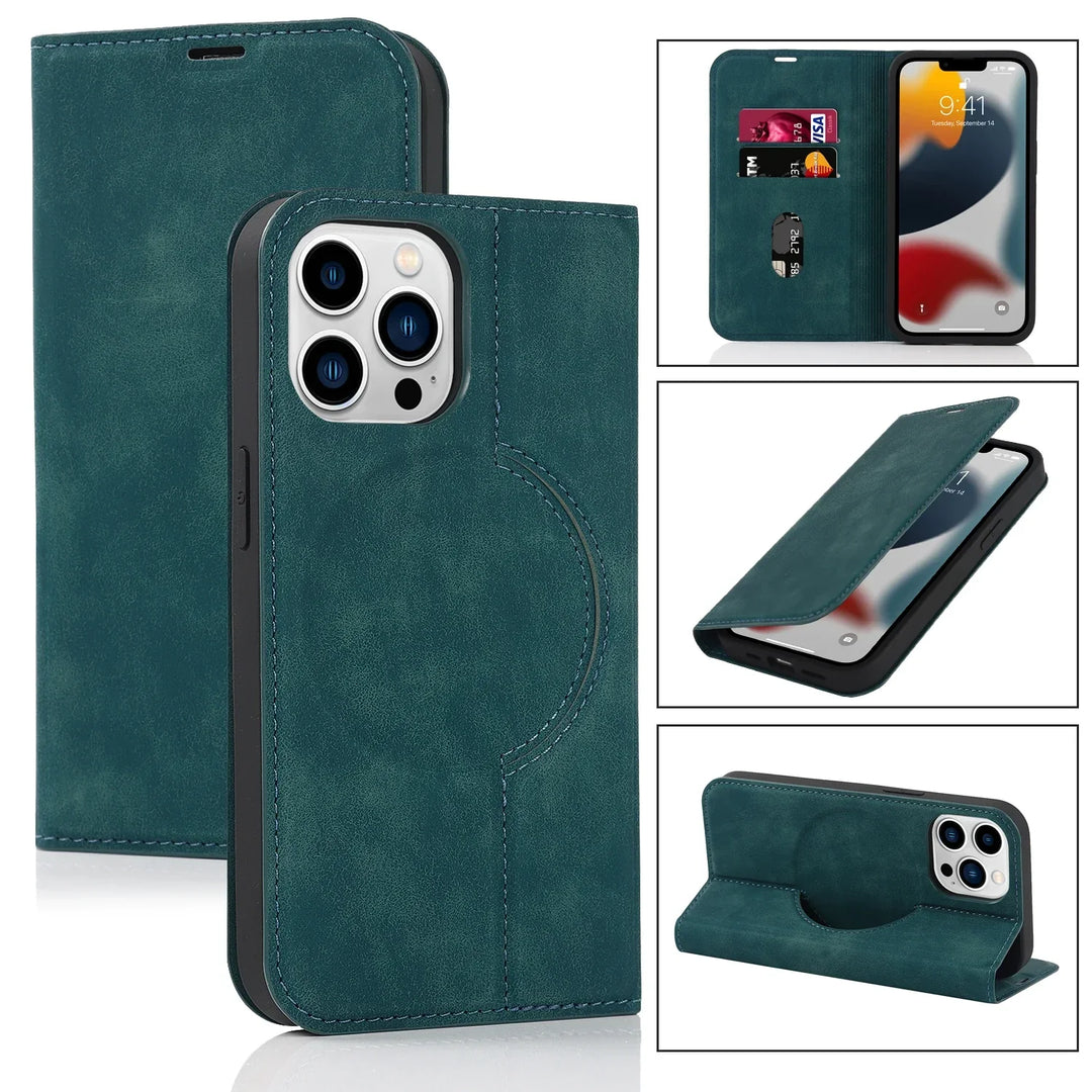 Etui Sandsberg Wallet MagSafe do ładowania bezprzewodowego - iPhone