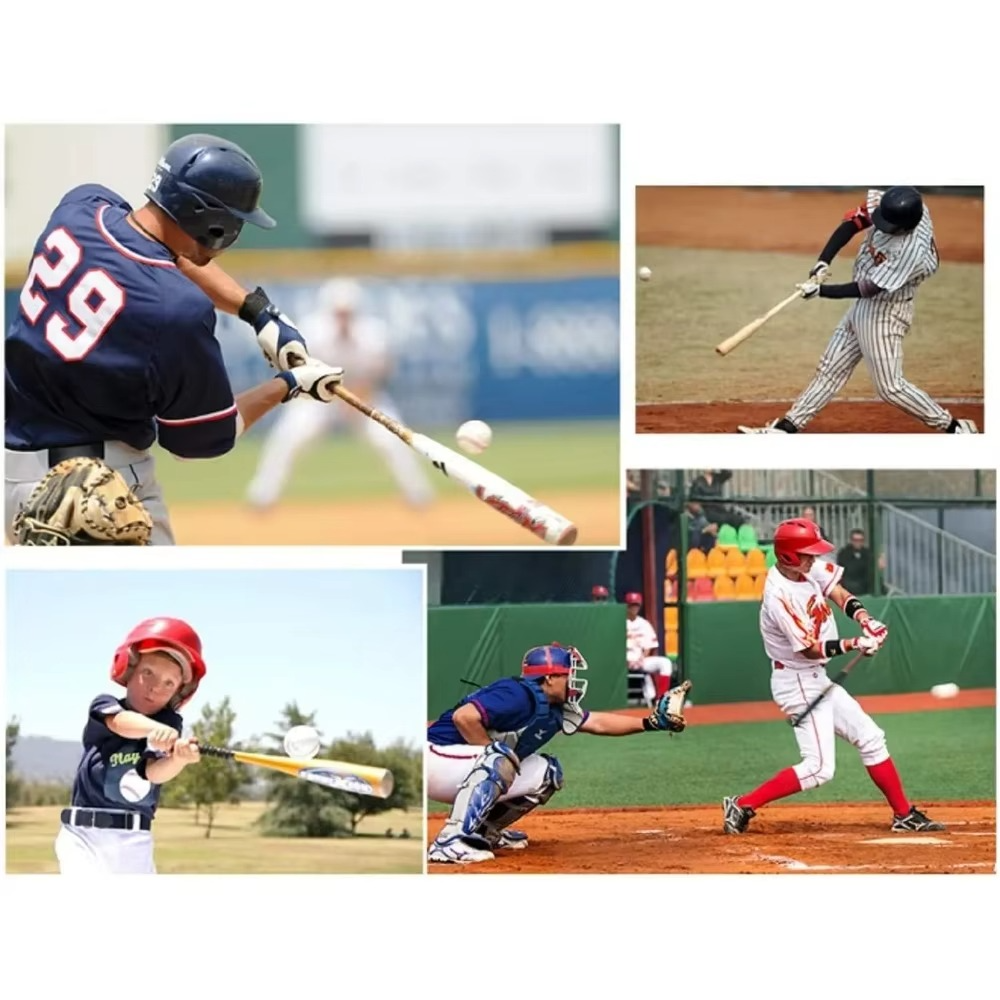 Wysokiej jakości kij baseballowy z aluminium do treningu i obrony – 20 cali