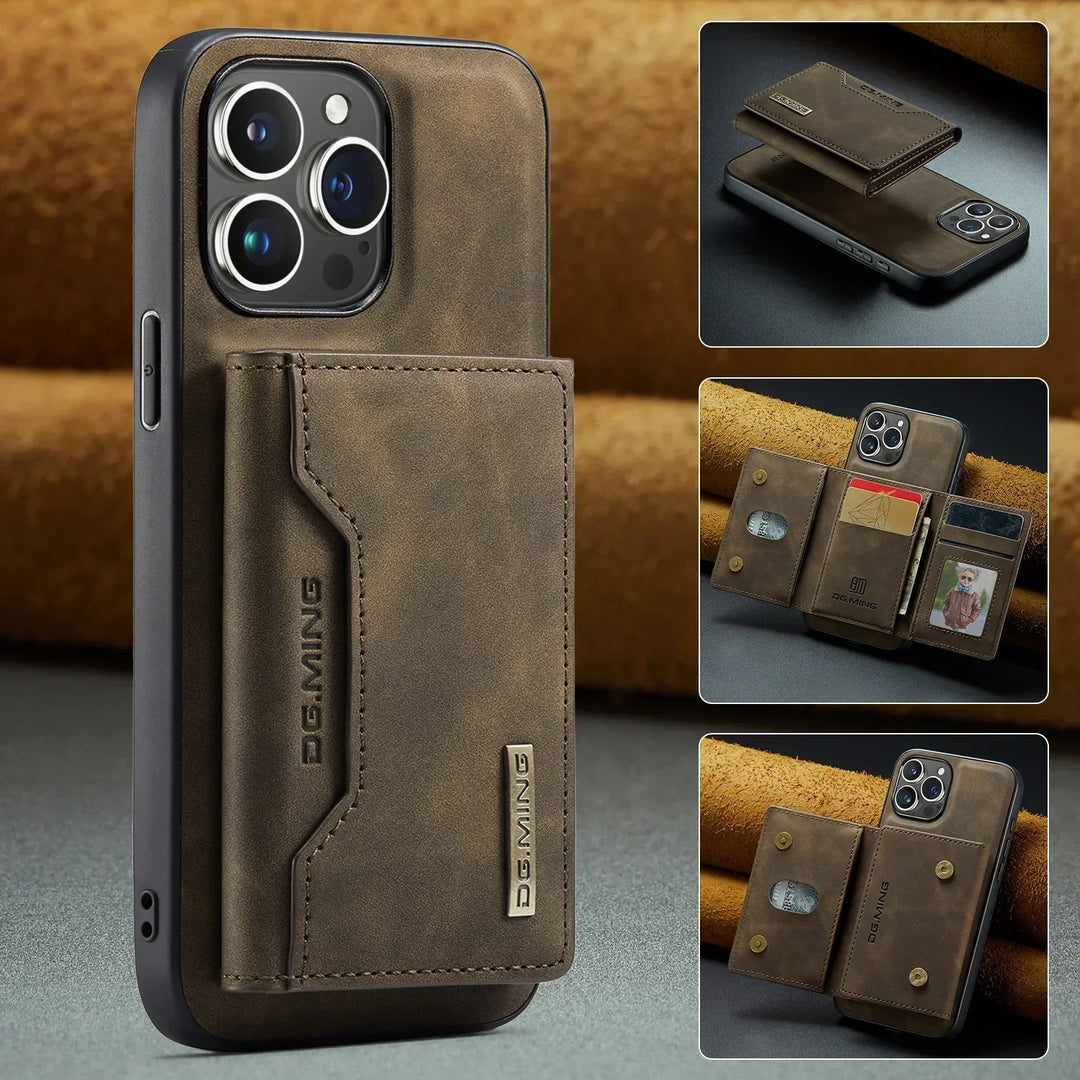 Etui 2-w-1 na iPhone z odczepianą portmonetką