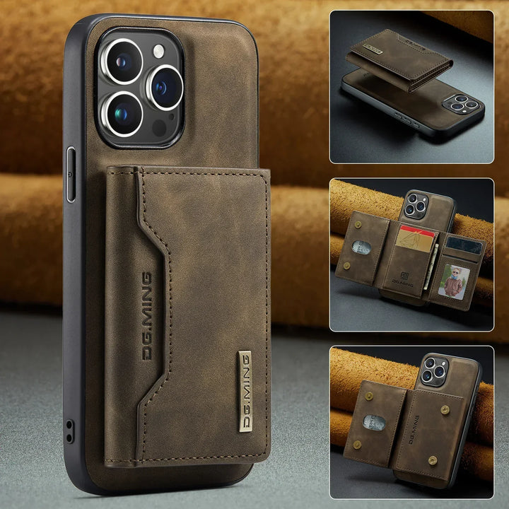 Etui 2-w-1 na iPhone z odczepianą portmonetką
