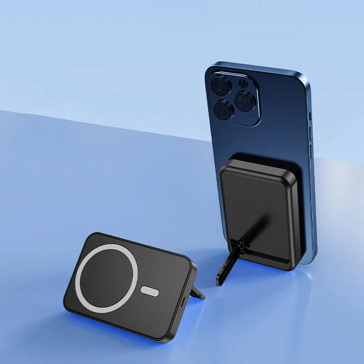 Magnetyczna bezprzewodowa powerbank z podstawą