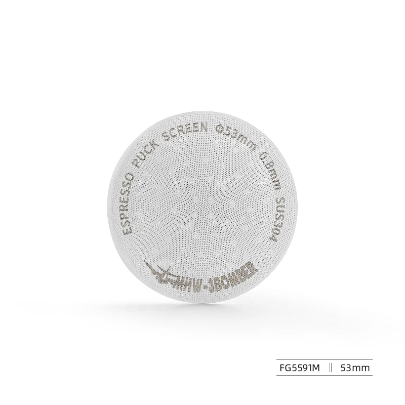 MHW-3BOMBER 51/53/58,5 mm Ekspres Puck Screen Podwójna Warstwa Metalowy Filtr do Kawy Wielokrotnego Użytku