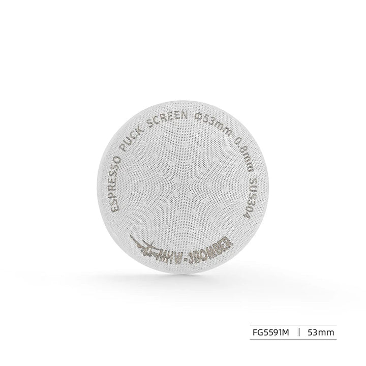 MHW-3BOMBER 51/53/58,5 mm Ekspres Puck Screen Podwójna Warstwa Metalowy Filtr do Kawy Wielokrotnego Użytku