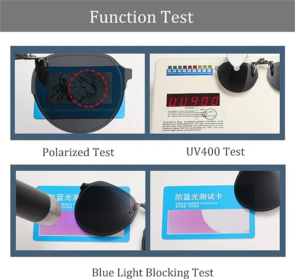 Polaryzowane okulary przeciwsłoneczne Clip-On | Karnz