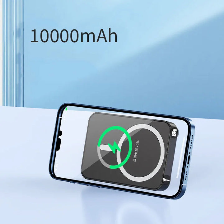 Magnetyczna bezprzewodowa powerbank z podstawą