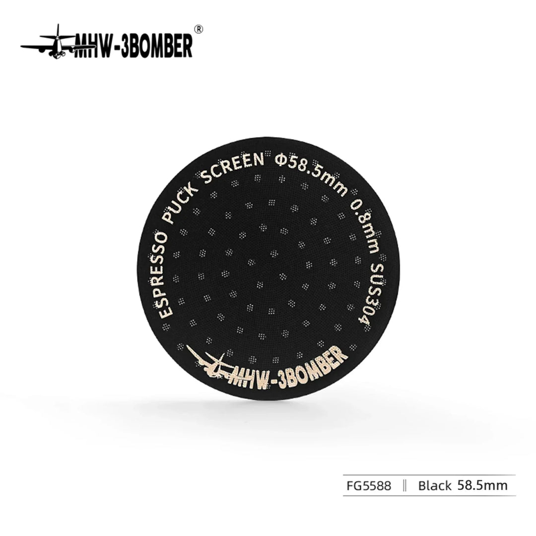 MHW-3BOMBER 51/53/58,5 mm Ekspres Puck Screen Podwójna Warstwa Metalowy Filtr do Kawy Wielokrotnego Użytku