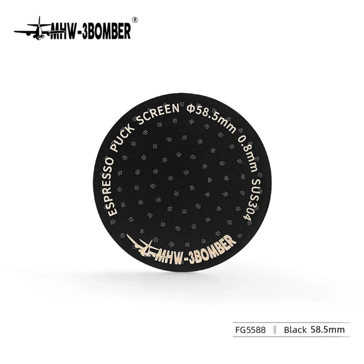 MHW-3BOMBER 51/53/58,5 mm Ekspres Puck Screen Podwójna Warstwa Metalowy Filtr do Kawy Wielokrotnego Użytku
