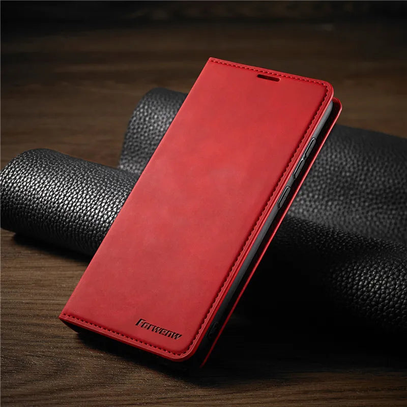 Sandsberg | Etui skórzane na iPhone | Funkcja magnetycznego uchwytu na karty | Wiele kolorów