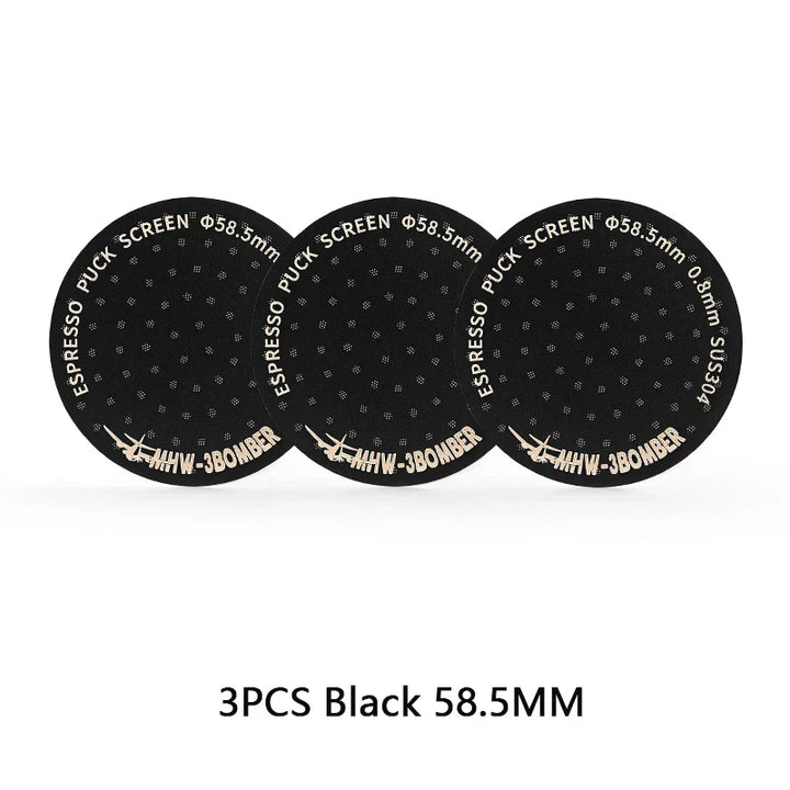 MHW-3BOMBER 51/53/58,5 mm Ekspres Puck Screen Podwójna Warstwa Metalowy Filtr do Kawy Wielokrotnego Użytku