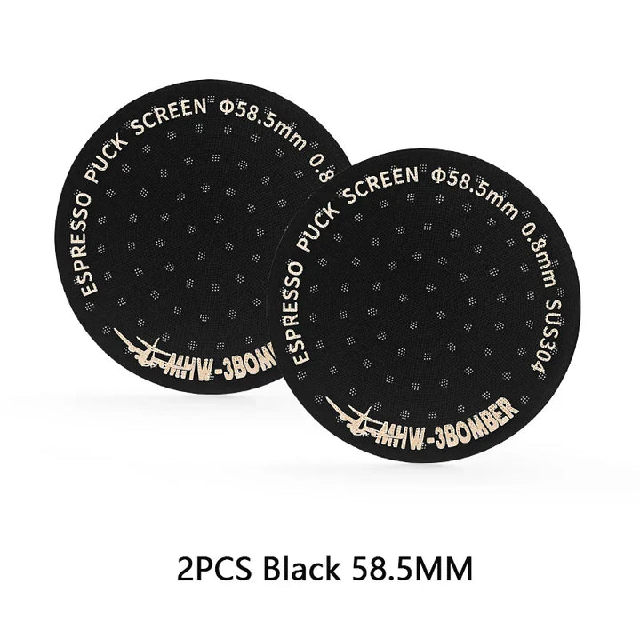MHW-3BOMBER 51/53/58,5 mm Ekspres Puck Screen Podwójna Warstwa Metalowy Filtr do Kawy Wielokrotnego Użytku