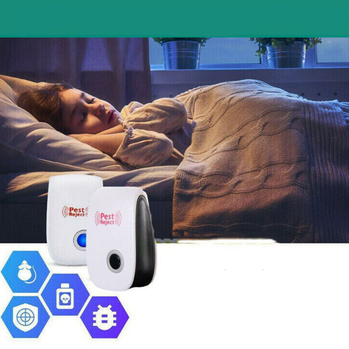 Ultradźwiękowy odstraszacz myszy - Pozbądź się myszy w 48 godzin lub jest gratis