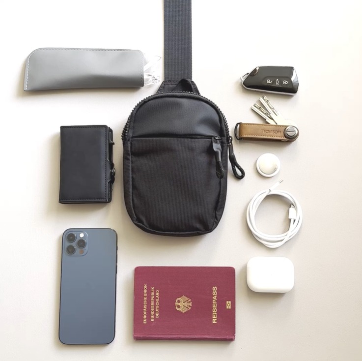 UrbanGuard Sling Bag | Kompaktowy, Bezpieczny, Wodoodporny | Karnz