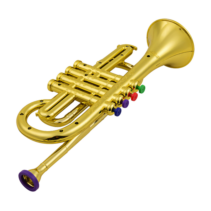 Dziecięca trąbka muzyczna zabawka prezent dla dziecka grającego w muzykę narzędzie symulacyjne instrument