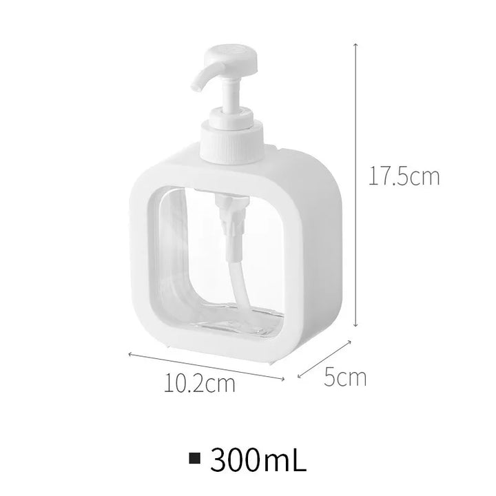 SkandiPure Dozownik do mydła - Minimalistyczny nordycki design, trwały | Karnz