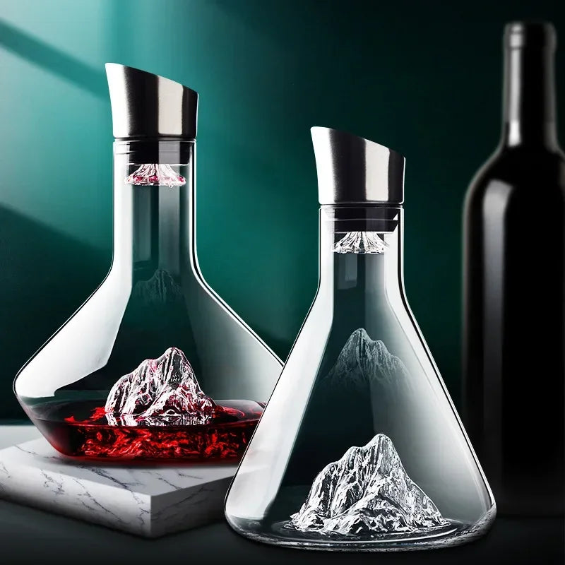 1500ml Karafka Iceberg Crystal – Wyjątkowy bezłowiowy winiak