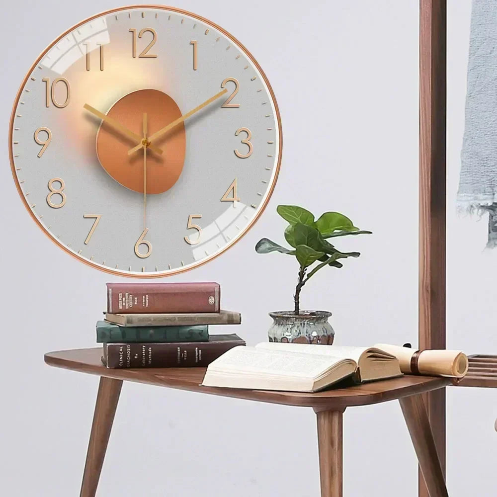 Karnz | SilentTime – Cyfrowy zegar ścienny w klasycznym stylu