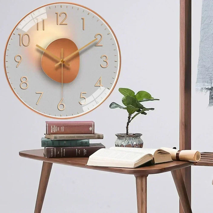 Karnz | SilentTime – Cyfrowy zegar ścienny w klasycznym stylu