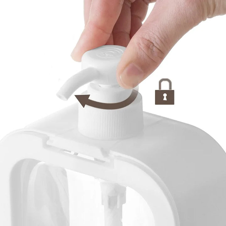 SkandiPure Dozownik do mydła - Minimalistyczny nordycki design, trwały | Karnz