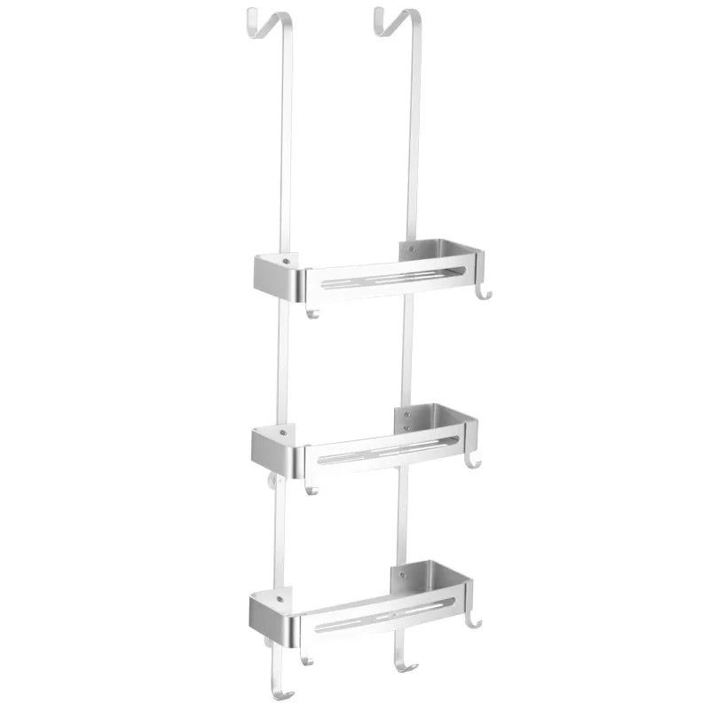 Elegancki Organizer na Ścianę z Podwójną Warstwą Bez Wiercenia