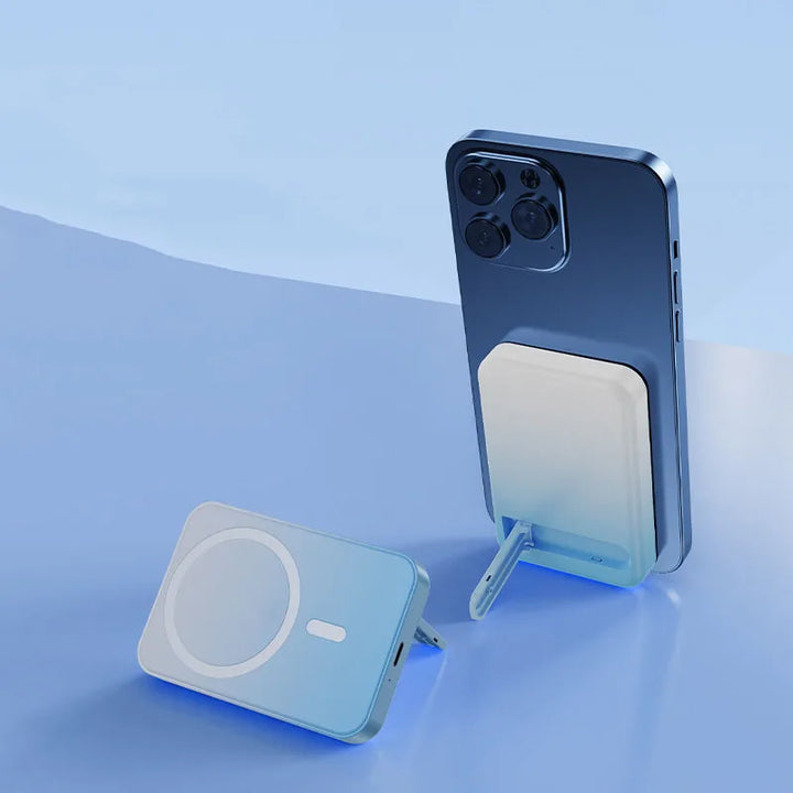 Magnetyczna bezprzewodowa powerbank z podstawą