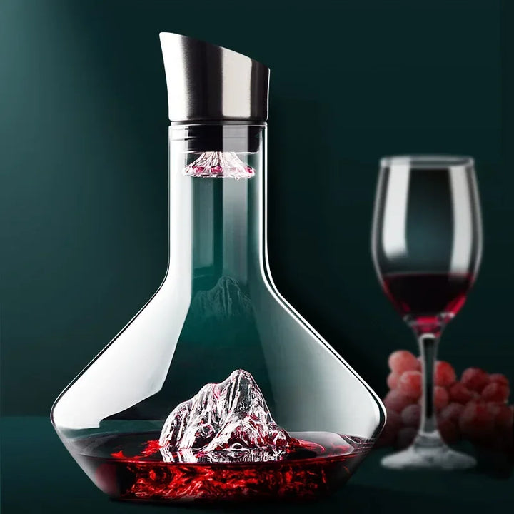 1500ml Karafka Iceberg Crystal – Wyjątkowy bezłowiowy winiak