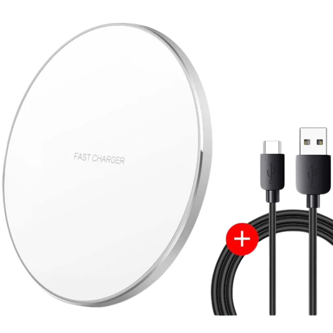 Karnz | 30W Szybka bezprzewodowa ładowarka | Premium kabel USB C MagSafe do ładowania dla Apple iPhone, Samsung i Android - Szybka bezprzewodowa ładowarka