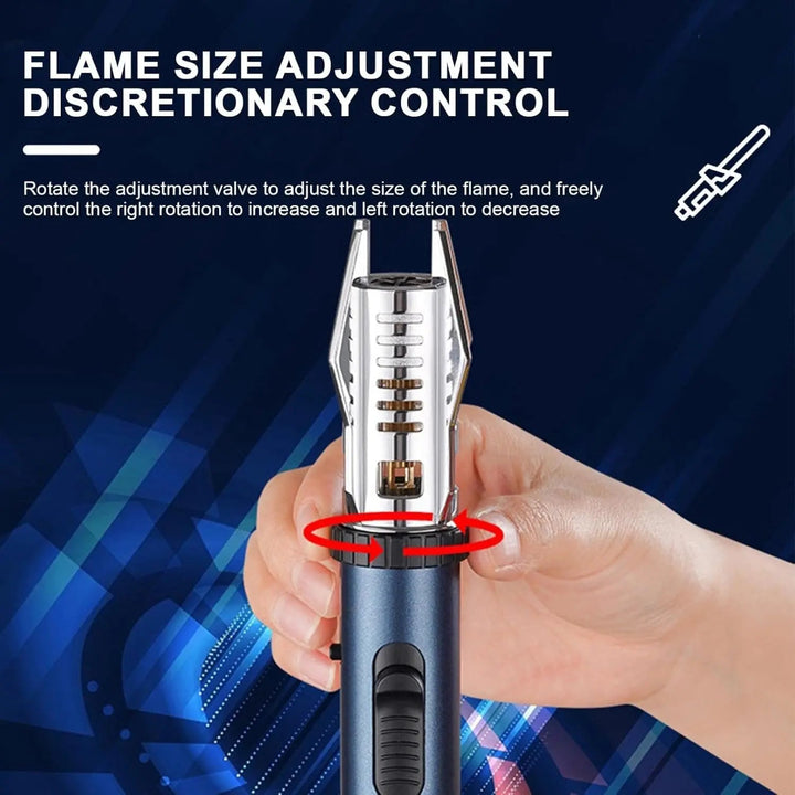 Zapalniczka sztormowa z regulowanym płomieniem jet do każdego rodzaju pogody