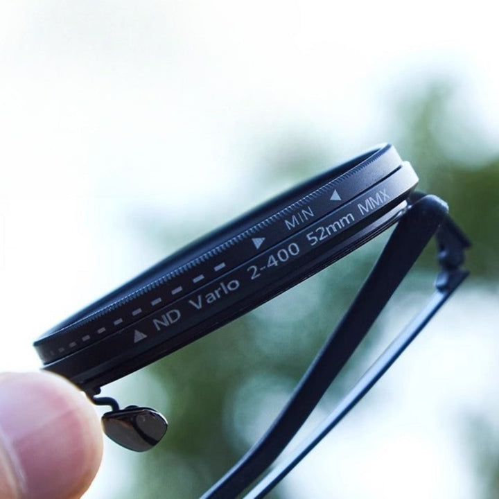 VisionRound Polaryzowane okulary przeciwsłoneczne – Unisex Retro-Design z regulowanym filtrem światła | Karnz