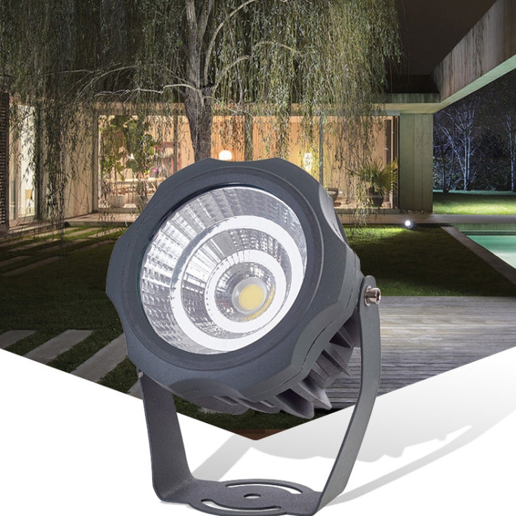 LED Reflektor COB Zewnętrzny wodoodporny Spotlight Billboard Lampa Ogrodowa, Kolor: 20W 7 kolorów