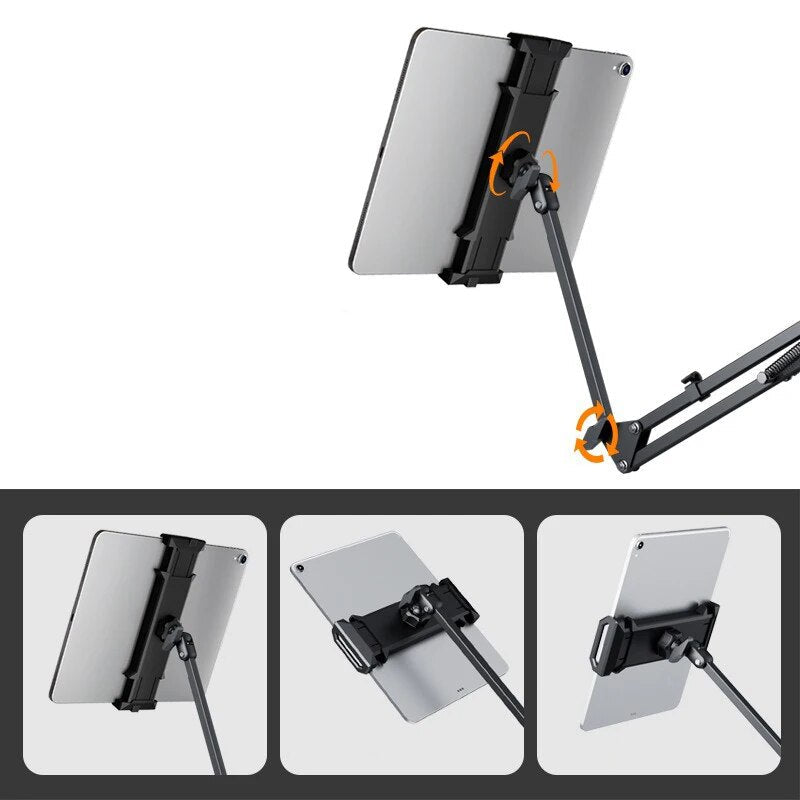 Uchwyt na tablet – FlexiMount – obrót 360° – regulowany uchwyt