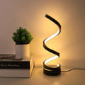 SpiralLight LED Lampa biurkowa z regulowanym światłem i sterowaniem dotykowym | Karnz