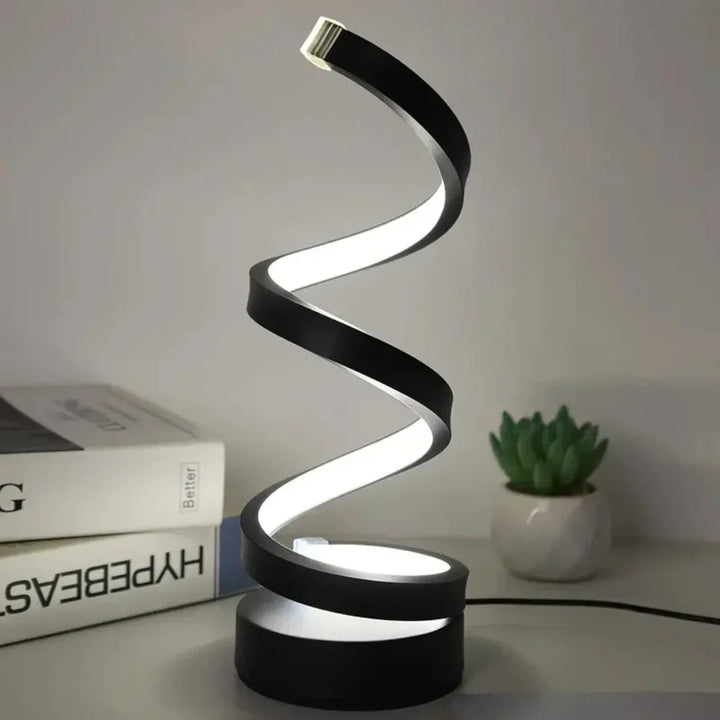 SpiralLight LED Lampa biurkowa z regulowanym światłem i sterowaniem dotykowym | Karnz