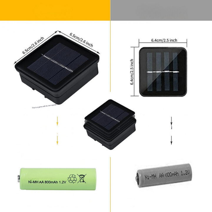 Karnz | Marokańska wodoodporna lampka solarna, l 12 metrów, 100 diod LED, l 8