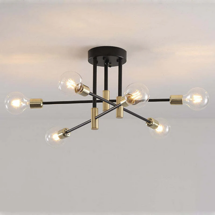 Nowoczesna lampa sufitowa LED - Lumière Royale | Karnz